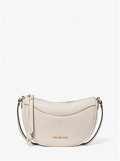 Michael Kors Dover Small Leather Crossbody Bag Purse 